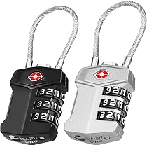 Amazon.co.jp: ZHEGE TSAロック 南京錠 スーツケース 鍵 ダイヤル錠