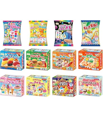 Amazon.co.jp: 【クラシエ 知育菓子 バラエティ 12種セット】ポッピン