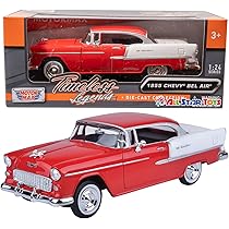 1/18シボレー ベルエア チューニング 1955 Mレッド Chevrolet 1/18シボレー ベルエア チューニング 1955 Mレッド Chevrolet