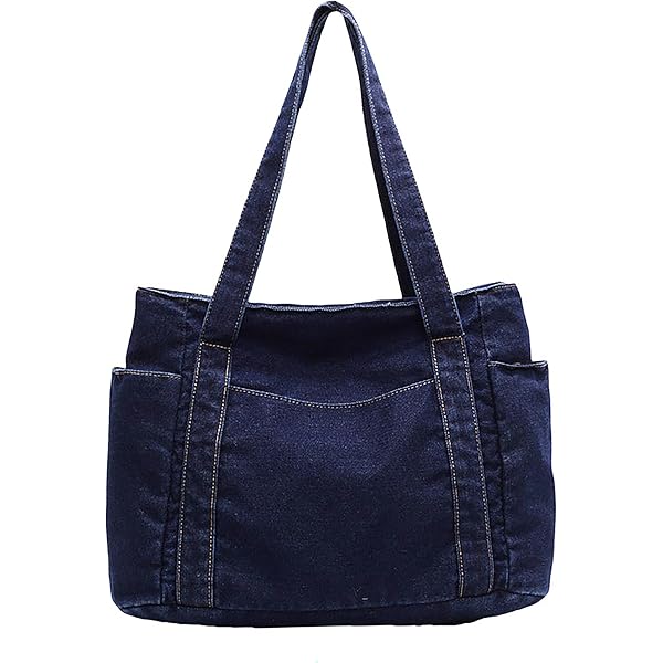 Amazon | 岡山デニム トートバッグ (M) 2WAY 児島デニム デニム地 通勤