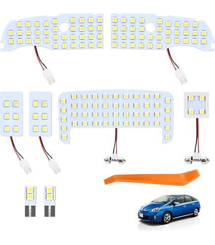 Amazon | 14点セット 30系プリウス専用 14点フル LEDルームランプ