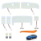 北澤商事 プリウス 30系 LED ルームランプ ZVW30 前期 後期 室内灯 高輝度 ホワイト 車内灯 プリウス30 アクセサリー 専用設計 内装 長寿命 取付簡単 30プリウス ルームランプ led 8点セット プリウス30系 専用工具付 取扱説明書付（Toyota 30Prius ZVW30 H21.5～H27.12）