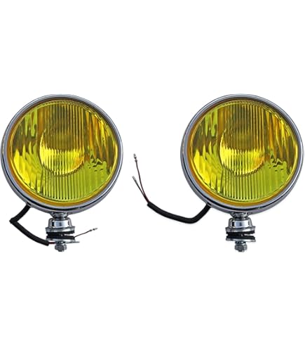 Amazon | フォグランプ 丸型 汎用 200ミリ 100W 24V H3 LED可 大型