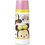 ハック ディズニー ツムツム コップ付きステンレスボトル 保温保冷 ピンク 055590