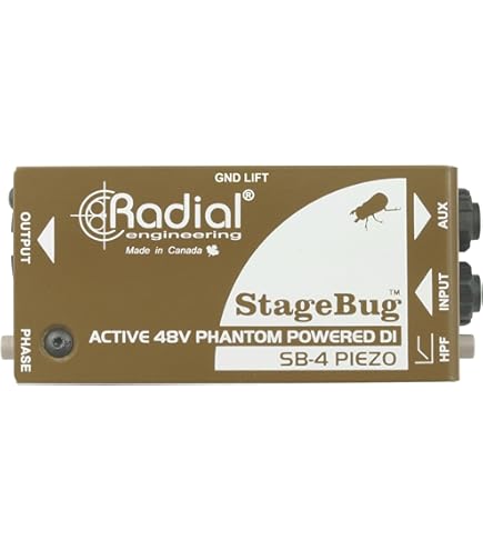 Amazon.co.jp: RADIAL StageBug SB-1 Acoustic エレアコ用