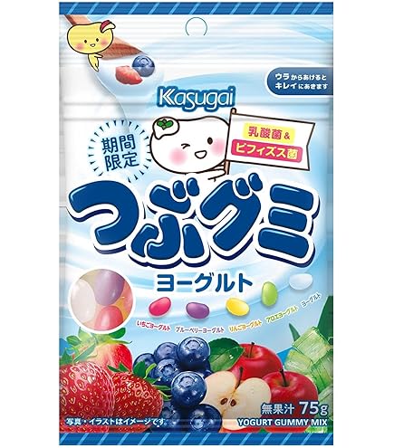 Amazon | 春日井製菓 つぶグミソーダ 80g×60袋（6×10）ケース販売