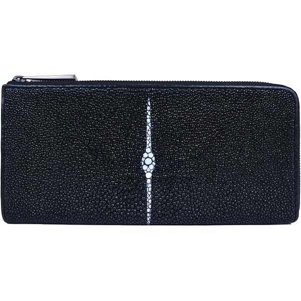 バハリ名刺入れ　エイ革ポリッシュブルー　希少亀模様 ガルーシャ 名刺入れ ポリッシュ - ガルーシャ 財布 バッグ 専門