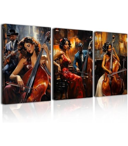 Amazon.co.jp: (27x39) Highlights of the Jazz Story Music Poster