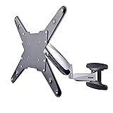 StarTech.com テレビ壁掛け金具／23 - 55インチ型／1画面／耐荷重30kg／VESA対応／可動アーム式／チルト、スイベル、高さ調整可能／汎用薄型TVウォールマウント／テレビ ディスプレイ 壁面用金具 FHA-TV-WALL-MOUNT