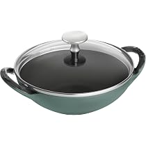 Amazon.co.jp: staub ストウブ 「 ベビー ウォック ユーカリ 16cm 蓋