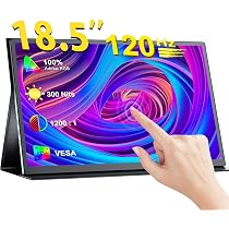 Amazon.co.jp: EVICIV モバイルモニター 18.5インチ 120Hz