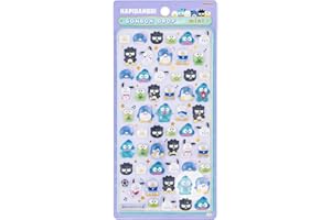 サンスター文具(Sun-Star Stationery) サンリオキャラクターズ グッズ ボンボンドロップシール ミニ はぴだんぶい S8815135