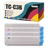 【Amazon.co.jp限定】OKI用 TC-C3B 互換トナー 対応機種: C844dnw C835dnwt C835dnw C824dn 対応、4色セット（ブラックTC-C3BK*1、シアンTC-C3BC*1、マゼンタTC-C3BM*1、イエローTC-C3B*Y1）、各色約5000枚印刷可能、ICチップ搭載、「4色セット」【Koyinda】