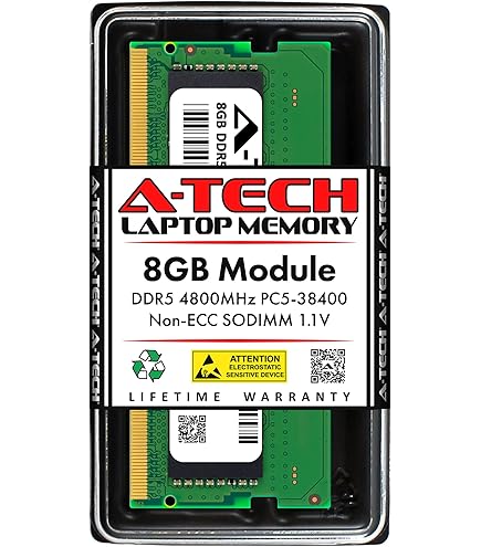 Samsung 8GB DDR5 5600MHz PC5-44800 CL46 SODIMM 1Rx16 Single Rank