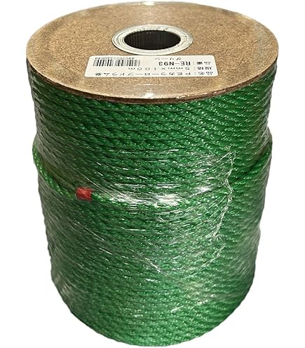 Amazon | のぞみ製鋼 新幹線印の組ロープ 10mm×200m巻 | ロープ | 産業