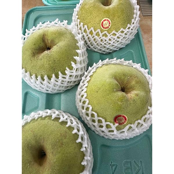 Amazon.co.jp: 秀品 山形県産 かおり梨 5玉入れ 化粧箱入り