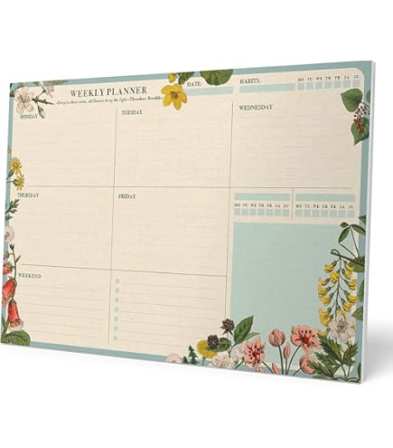 Grupo Erik Wednesday Weekly Planner A3 | Desk Calendar | Family Calendar | 54 - View #11