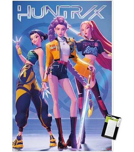 Amazon.co.jp: Netflix KPop デーモンハンターズ(2025) - Huntrix