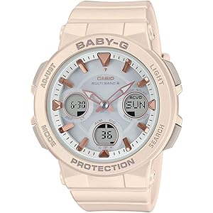 [カシオ] 腕時計 ベビージー 電波ソーラー BGA-2510-4AJF レディース ベージュ