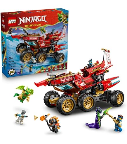 Amazon.co.jp: LEGO Ninjago Land Battleship Bounty 70677, Block Toy