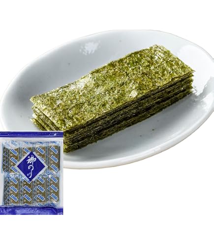 Amazon.co.jp: 西部海苔店 たっぷり業務用 味付のり 12切5枚 100袋入り