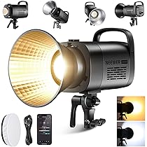 Amazon | NEEWER CB120B LEDビデオライト COB撮影ライト 120W 静音