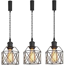 Amazon.co.jp : KIVEN 3個セット ペンダントライト ダクトレール式