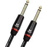 MONSTER CABLE(モンスターケーブル) 楽器用ケーブル ベースギター用ケーブル 長さ 12ft 直X直プラグ M BASS2-12 600548 【国内正規品】