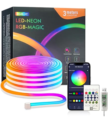 Amazon.co.jp: 100V EL蛍光チューブ管 LEDテープライト 120SMD/M 防水