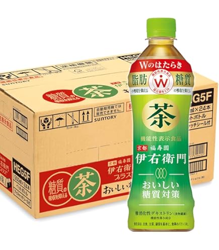Amazon.co.jp: サントリー 伊右衛門プラス おいしい糖質対策 500ml