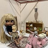 Amazon Co Jp ドールハウス シルバニアファミリー ブライス Doll House 可愛い壁紙 バービー 水色 リカちゃん Momoko ホビー 通販