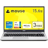 mouse B5 【3年保証】 ノートパソコン (15.6インチ フルHD Core i5-1235U 16GBメモリ 1TB SSD Windows 11 ビジネス テレワーク) B5I5I01SR1SJW1103AZ