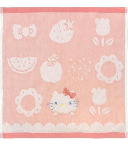 Amazon｜林(Hayashi) ハンドタオル 約34×35cm サンリオ ハローキティ