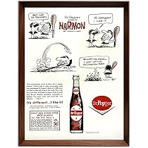 vintage antique Dr PEPPER ポスター6枚セット vintage antique Dr PEPPER ポスター6枚セット vintage antique