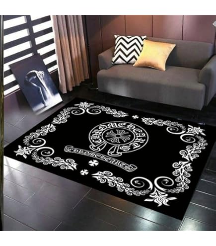 送料込み☆クロムハーツ ラグマット ラグ カーペット 耐久マット 洗える Amazon｜クロムハーツ ラグマット ラグ カーペット 耐久マット