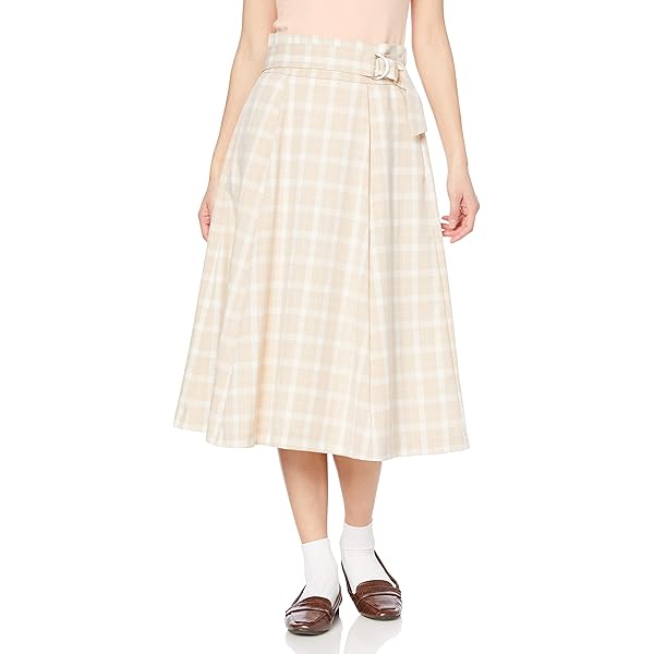 Amazon.co.jp: (スリードッツ) three dotsレーヨンボーダー切替フレア