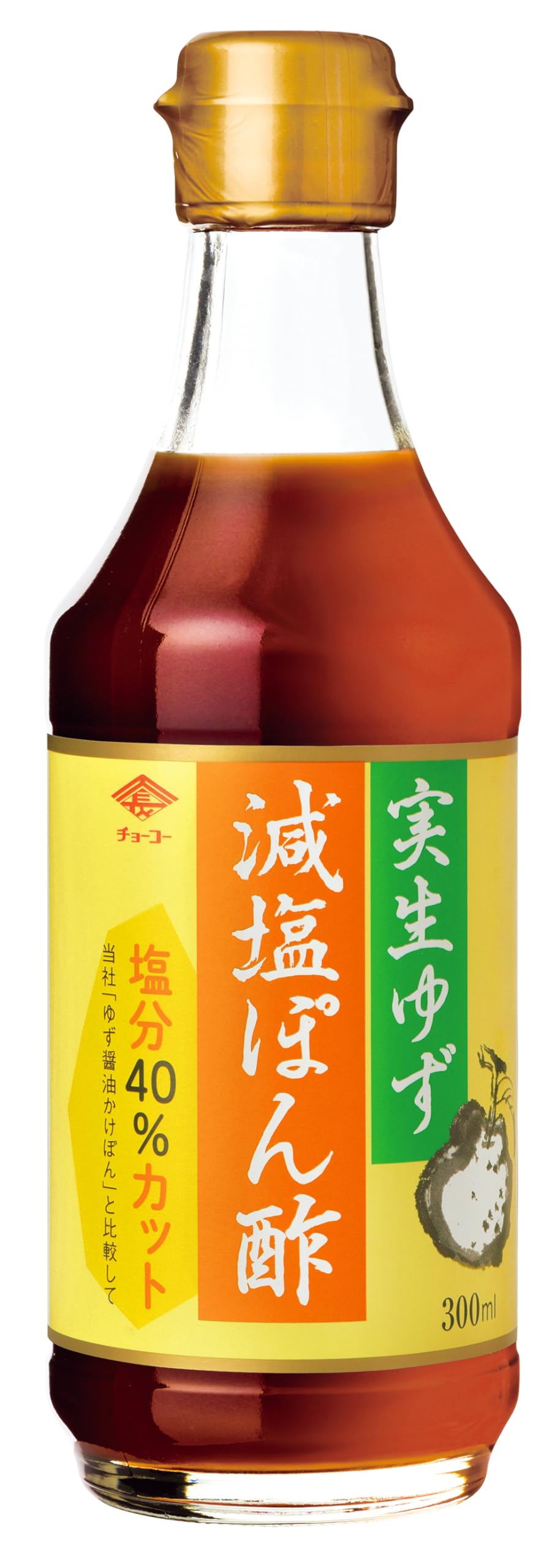 【67%OFF】【519円】 チョーコー 実生ゆず減塩ぽん酢 300ml