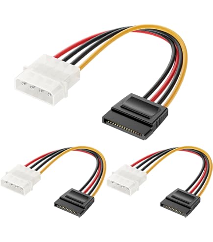 Amazon | JMT PC電源ケーブル ミニ 4ピン→SATA SSD Lenovo M410 M415