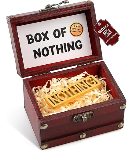 The Gift Of Nothing – For The Person Who Has Everything, Give Them - View #13