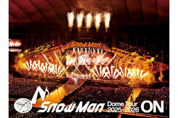 Snow Man Dome Tour 2025-2026 ON【Blu-ray Disc3枚組】初回盤Blu-ray - Snow Man [Blu-ray]