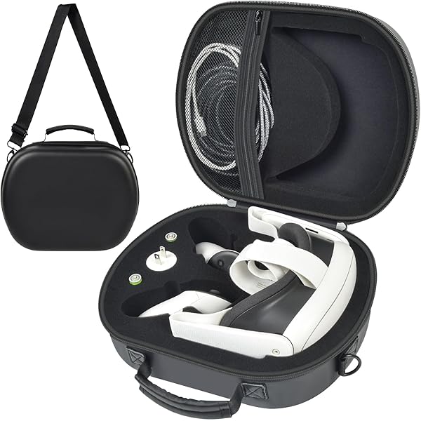 Amazon.co.jp: Comecase ハードキャリングケース Meta Quest 3