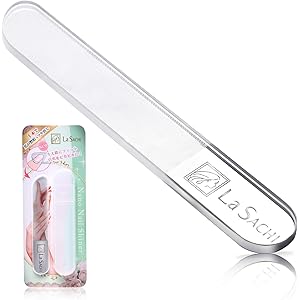 La SACHI ナノ技術が生んだ全く新しい 爪やすり ガラス製 爪磨き ネイルケア ネイルシャイナ― つめみがき つめ…