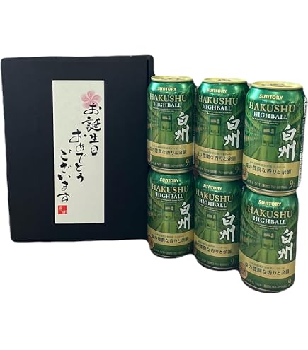 Amazon.co.jp: ギフトボックス入り 6本セット サントリー プレミアム