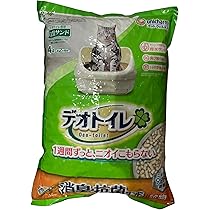 ユニチャーム デオトイレ 消臭・抗菌サンド 4L×4袋