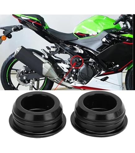 Amazon | NINJA ZX-25R ZX-4R フレームホールキャップ 黒 SNIPER