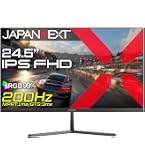 Amazon.co.jp: JAPANNEXT 23.8インチ ゲーミングモニター 200Hz 0.5ms