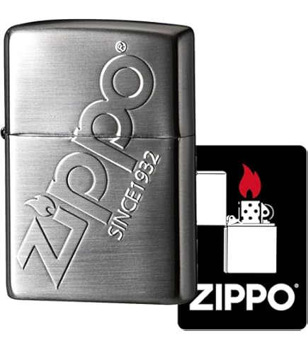 Amazon.co.jp: ZIPPO(ジッポー) ライター マルカイ ジッポー ロゴ 206
