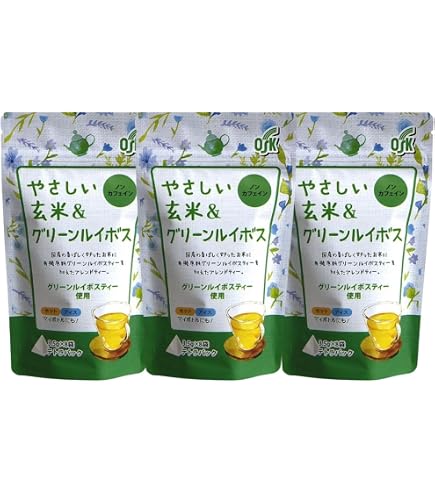 Amazon.co.jp: ノンカフェイン OSK やさしい玄米&グリーンルイボス