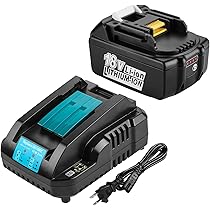 Makita - マキタ 充電器  DC18RC  &  18v 4.0Ahバッテリー Amazon.co.jp: Powilling 互換 マキタ 18v バッテリー 充電器