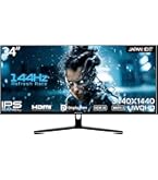 Amazon.co.jp: JAPANNEXT 34インチ ゲーミングモニター 144Hz 8ms